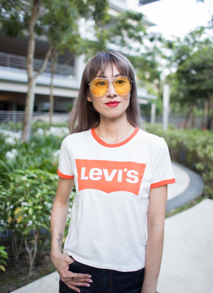 levis 881 orange tab